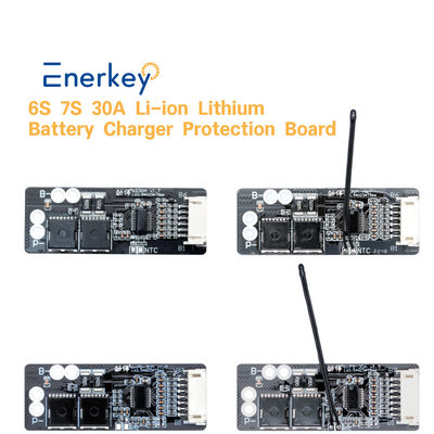 satın al Enerkey 6S 7S 30A Lityum Ion Pil Paketi BMS NTC ile Elektrikli Bisiklet için Çevrimiçi üretim