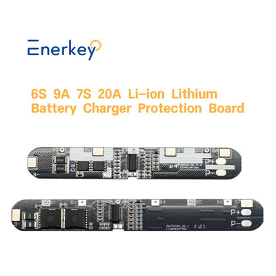 satın al Enerkey 6S 10A 22.2V/7S 20A 24V Li-ion Lityum 18650 Pil BMS Paketleri PCB Koruma Kurulu Çevrimiçi üretim