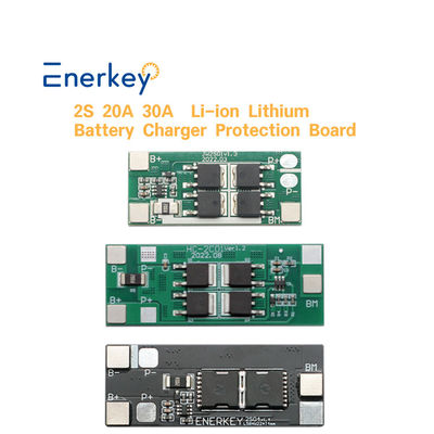 satın al Enerkey 2S 20A 30A Li-ion Lityum Bataryası 18650 Şarj cihazı PCB BMS Koruma Kartı Drill Motor için Çevrimiçi üretim