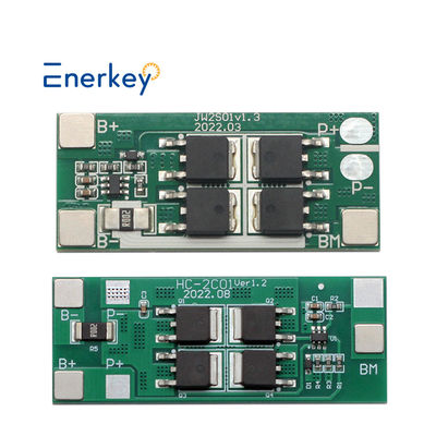 satın al Enerkey BMS 2S 20A 7.4V 8.4V Li-Ion LiPo Bataryası BMS 18650 Elektrikli Motosiklet Şarj Koruyucu Kartı Çevrimiçi üretim