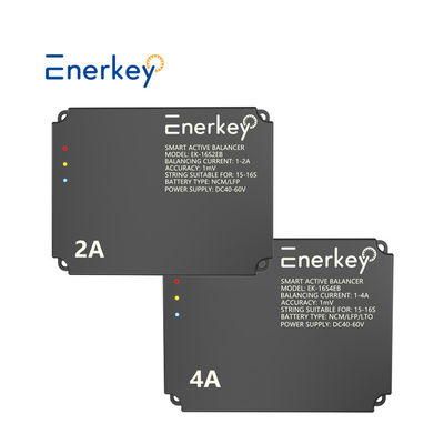 satın al Enerkey 2A 4A Akıllı Aktif Dengeci 15S 16S Lifepo4 / Elektrikli Bisiklet için Li-ion Pil Equalizer Çevrimiçi üretim