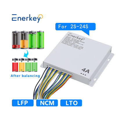satın al Enerkey Smart Lifepo4 Dengeci 4A 2S-24S 3.2v 3.7v NCM/LFP/LTO Pil Hücresi için Çevrimiçi üretim