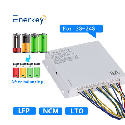 satın al Enerkey 2-24s 8a Li-ion/Lifepo4/Lto pil hücresi dengeleme için aktif eşitleyici dengeleyici Çevrimiçi üretim