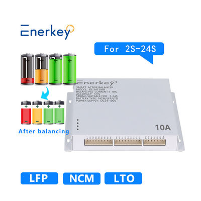 satın al Enerkey EK-24S10EB Aktif Aktif Dengeci 10A 24S LCD Kurşun Asit Pil Equalizer 24/36/48v/96v Çevrimiçi üretim