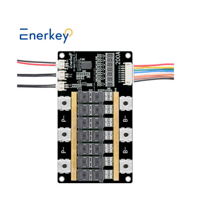 satın al Üreticinin tedarik ettiği 7S 200A Enerkey LiFePO4 BMS, Lityum pil paketi için NTC ve bakiyeli Çevrimiçi üretim