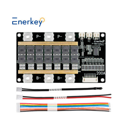 satın al Enerkey 6S 24V 200A PCB BMS Koruma Tablosu 6 Paket için 18650 Lifepo4 Batarya Hücresi Güneş Işığı için Çevrimiçi üretim