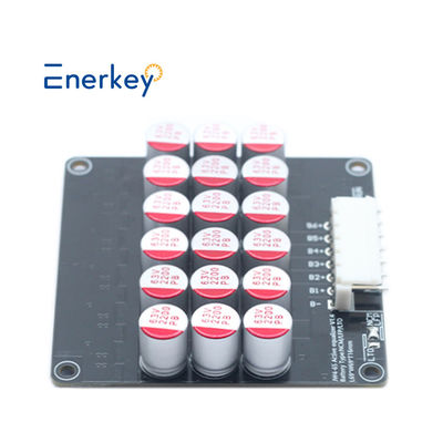 Enerkey 4-6S 5A Aktif Dengeci 12V 24V 6s BMS için Batarya Kondensatör Equalizer Board RV enerji depolaması için