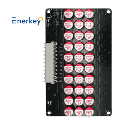 Akü Hücreleri Equalizer 8S 9S 10S 5A Aktif Dengeci Lifepo4/Litium/Lipo/LTO Akü BMS Elektrikli bisiklet için