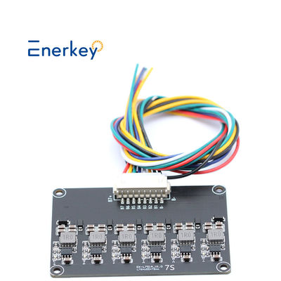 BMS Aktif Equalizer 24V 1A 7S Aktif Dengeci Lipo / Lifepo4 Pil Dengeleme Kartı