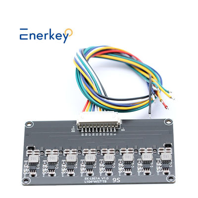 1A 9S Aktif Equalizer Lipo / Lifepo4 Pil Enerji Transfer Equalizer