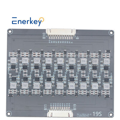 1A 19S Aktif Equalizer Endüktif NCM / Lifepo4 Enerji Depolaması için Pil Dengecisi