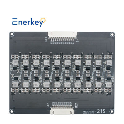 21S 1A BMS Aktif dengeleyici panosu Li Ion LTO Lityum Pil Enerji Transfer Equalizer