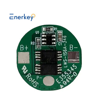 18650 NMC Li Ion Hücreleri Lifepo4 Batarya BMS Koruma Tablosu 1S 6A Güneş LED lambaları için