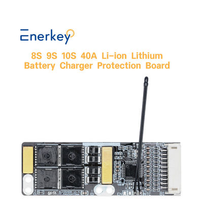 18650 Lityum Lifepo4 Bataryası BMS Li Ion Bataryası 8S 9S 10S 40A BMS