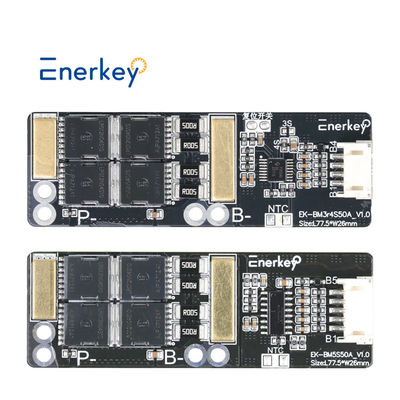 Enerkey 3s 4s 5s 50A BMS 14.4V 14.8V Li-ion/Lityum/Li-polimer 12V 12.8V Pil Paketi için