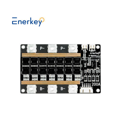 Enerkey Donanım BMS 4S 12V 200A Lifepo4 lityum iyon Lto Batarya Paketi Güneş Enerjisi Depolama BMS