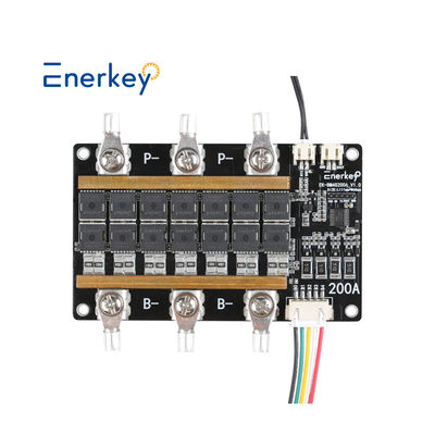 Enerkey 4S LifePo4 BMS 200A 3.2V Koruma Kartı 12.8V Pil Paketi Otomatik Başlatma Inverter için