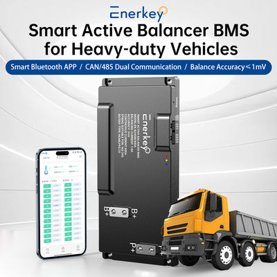 Akü Koruma Yönetimi 16S-24S 200A 250A 300A 8A Aktif Denge BT/CAN/RS485 ile Akü Koruma Yönetimi